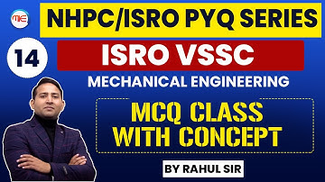 ISRO VSSC JE Mechanical Question Paper  #14 | ISRO TA Mechanical Previous Year Question Paper