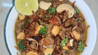 HYDERABADI HALEEM in pressure cooker #simple way YouTube