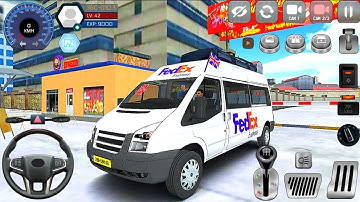 FedEx Logistics Mini Bus Driving In City Minibus Simulator Vietnam Android Gameplay