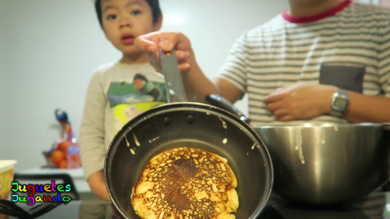 How to make Pancakes like a kid