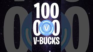 100,000 V-Bucks Giveaway