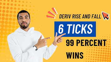 2025 deriv rise and fall  5 ticks strategy win 99 percent trade on all trades