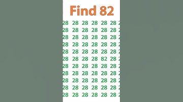 "Can You Spot the Hidden Number? 🔍🧠 #MathPuzzle"