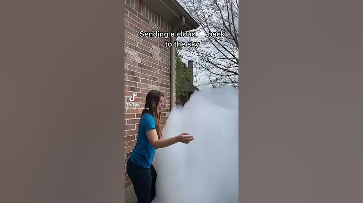 Sending Clouds Back To The Sky