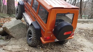 RC Trail MST CFX-W Benz G-Class Bargain Gaya Rock Crawling