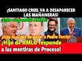 ¡Santiago Creel va a desaparecer las mañaneras! Hijo de AMLO responde a las mentiras de Proceso