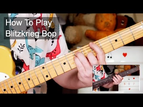 'blitzkrieg-bop'-the-ramones-guitar-&-bass-lesson