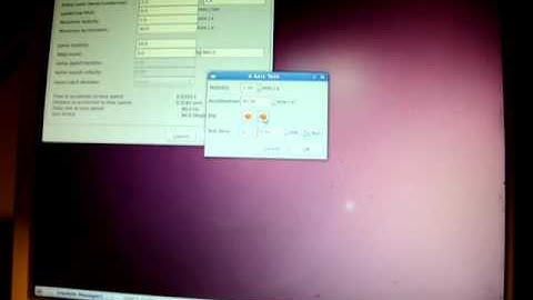 Steppermotor going back and forth.