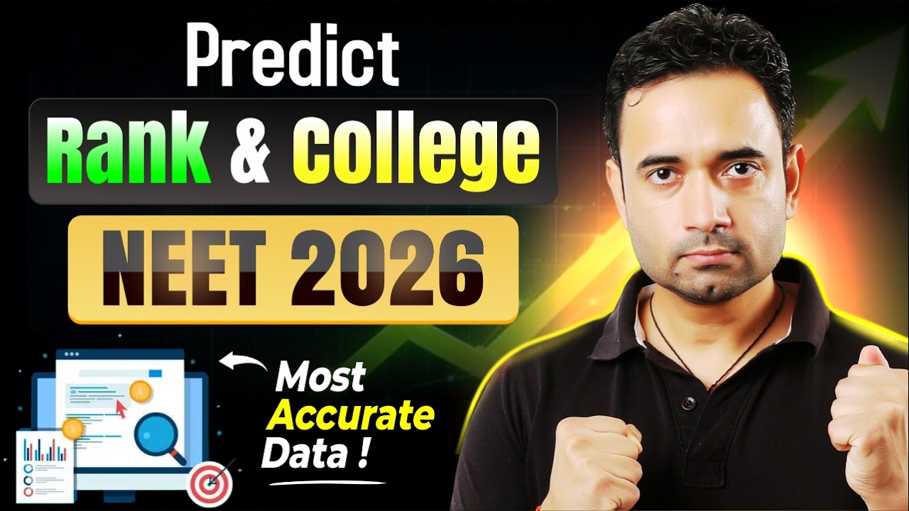 NEET 2026 Rank & College Predictor | Check Your Expected Rank and Best ...