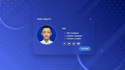 Membuat Portofolio Card dengan HTML dan CSS