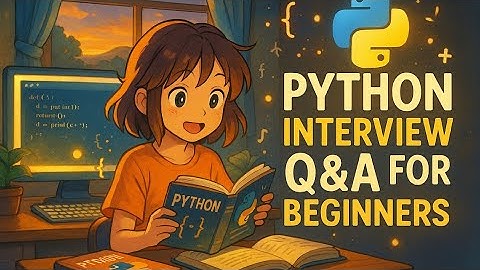 Basic Python Interview Questions & Answers 🔥 | Perfect for Beginners! #pythonprogramming