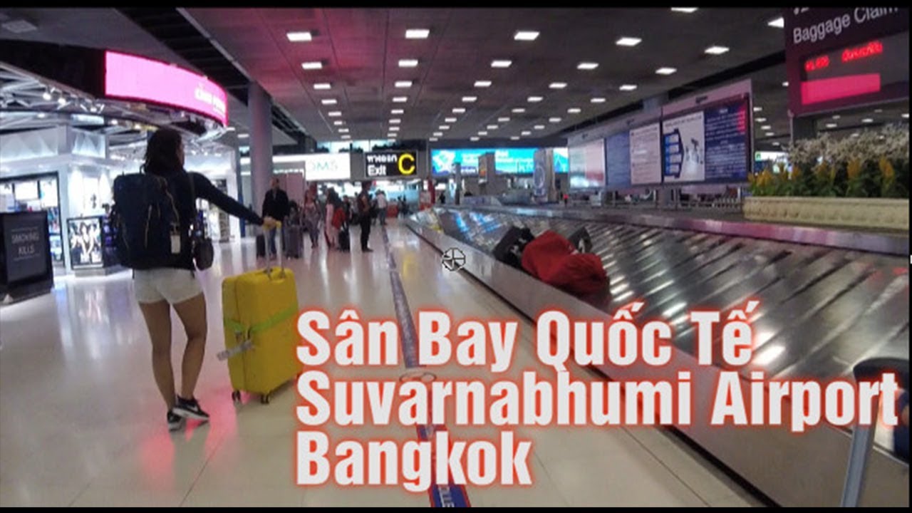 từ sân bay don muang đi pattaya  Update 2022  Sân Bay Quốc Tế SUVARNABHUMI Airport, BANGKOK, Thái Lan : Ngày Đoàn Tụ - vlog 212