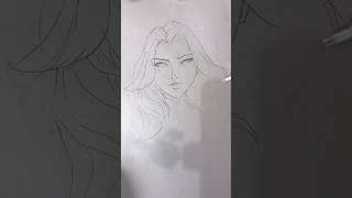 Invisible women portrait sketch #posedrawing #invisiblewoman #marvel