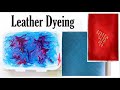 [technique]Leather dyeing technique / Leather craft