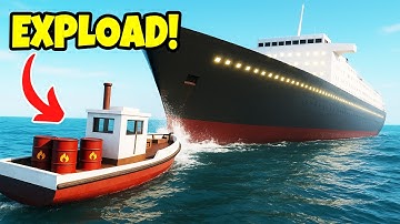 INSANE Ship Crash & Destruction Moments! | Roblox