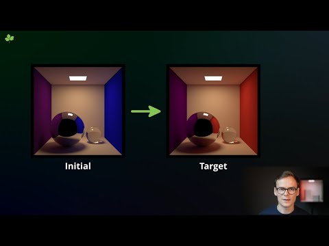 Mitsuba 3: Gradient-based optimization (Tutorial #3)