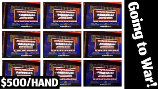 $500 a Hand for 18 Minutes straight! Highest Limit Video Poker. screenshot 4