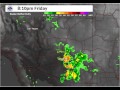 Radar simulation from July 29, 2016