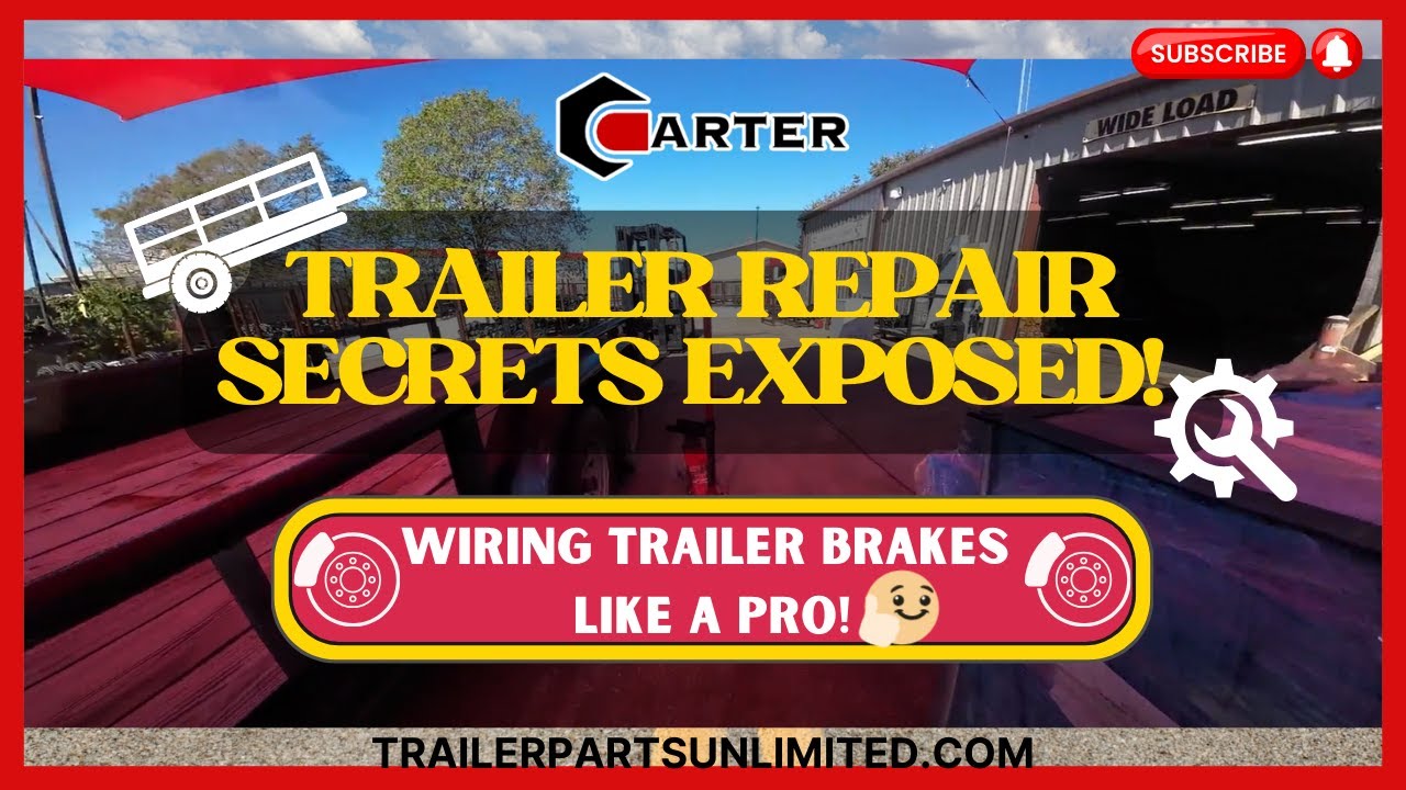 🚚 Trailer Repair Secrets Exposed! Wiring Trailer Brakes Like a Pro 🔧