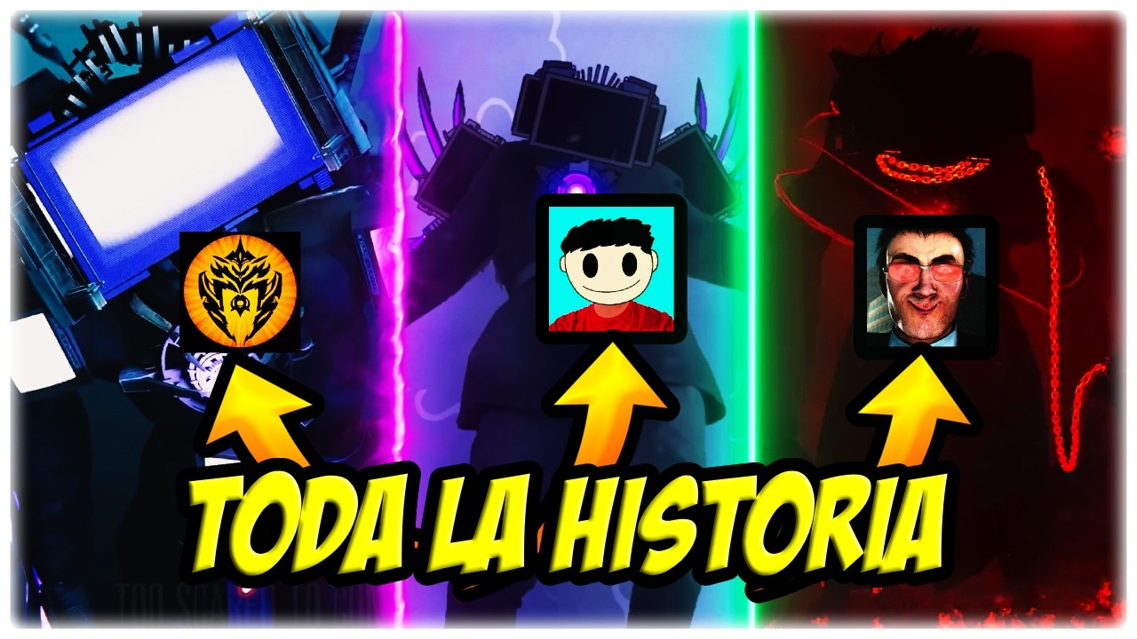 Toda la HISTORIA Sobre TODOS Los TVMANS TITANES Del Skibidi Verse
