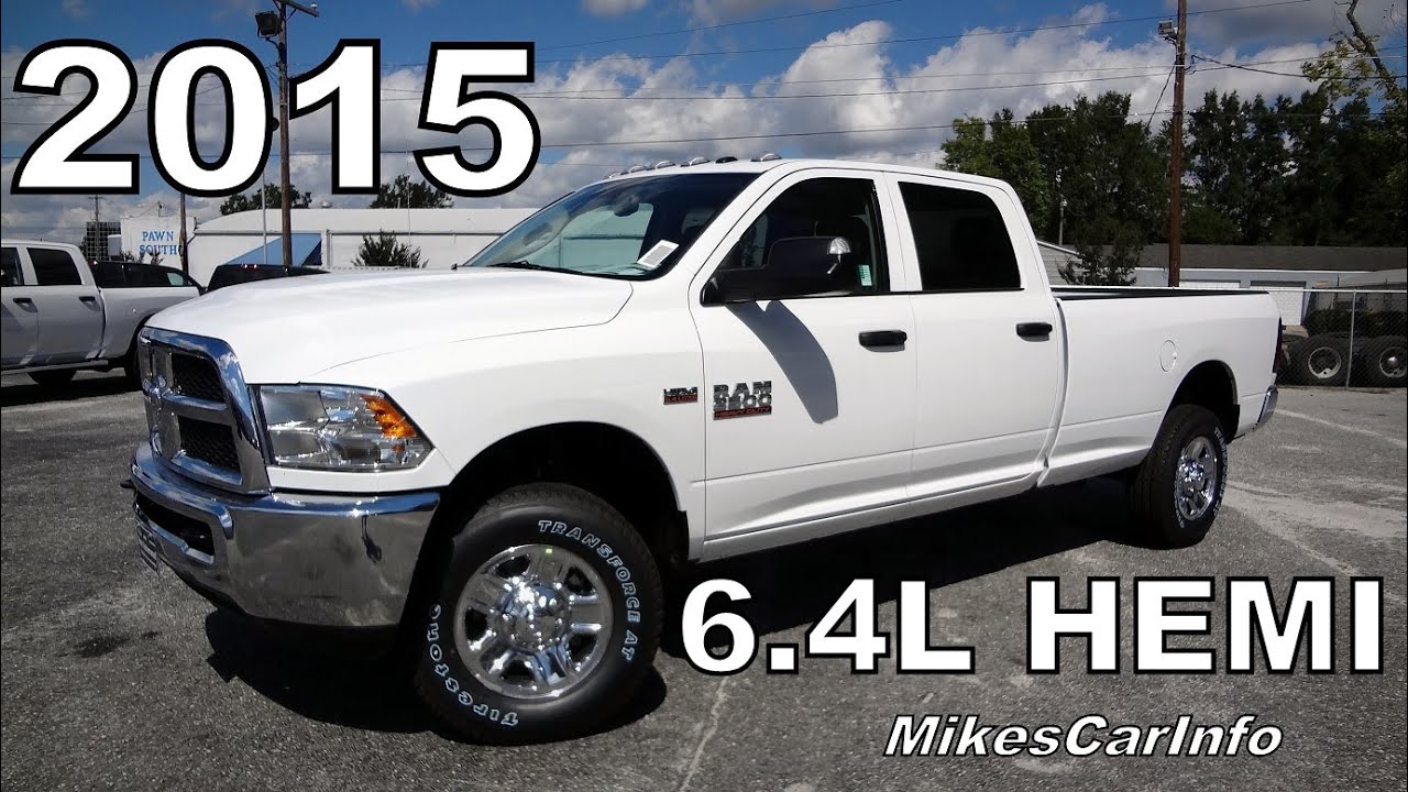 2015 Ram 2500 Tradesman 6 4l Hemi Ultimate In Depth Look