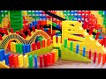 AMAZING Domino Rally Stunts! - Satisfying Domino Screen Link