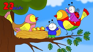 видео: Бублик и Ягодка компиляция - 5 эпизод | #14 картинка: Бублик и Ягодка компиляция - 5 эпизод | #14