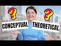 Conceptual vs theoretical framework