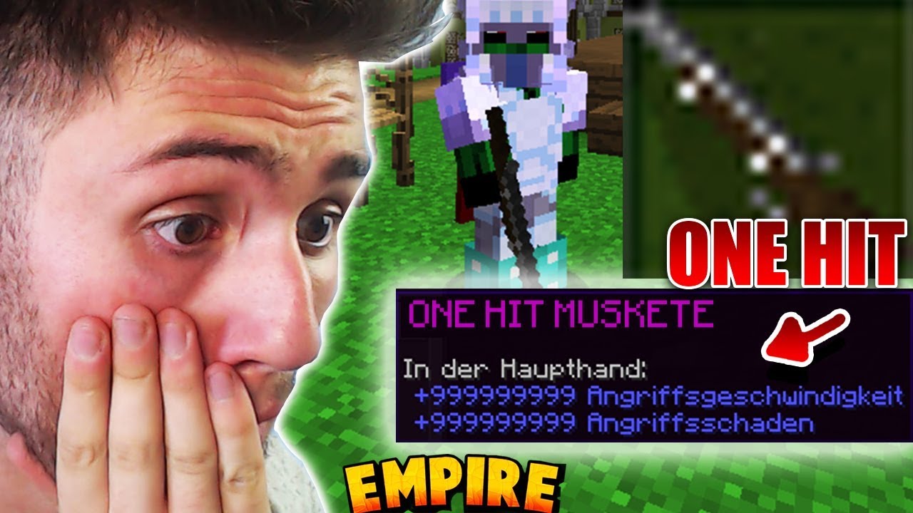 ONE HIT SCHUSSWAFFE gegen REWI 🔴 Minecraft Empire #48