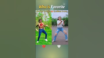 Nandini rajput vs kashish Patel dance comparison video#trendingshorts #dance #shorts