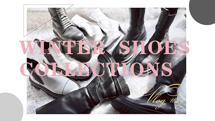 NAN5winter shoes collection Vlog #19