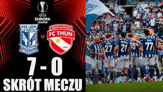 Lech Poznań vs FC Thun 7-0 Match Highlights | UEFA Europa League 2026/27 Qualifiers