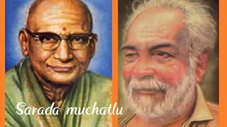 CHALAM - Kavi Samrat Viswanatha Satyanarayana About telugu Great Writer CHALAM..