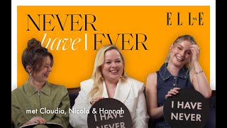 Nicola Coughlan, Claudia Jessie en Hannah Dodd spelen 'Never Have I Ever'