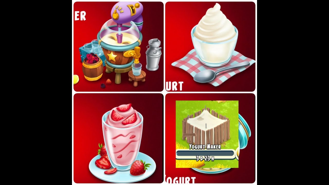 New Machine Yoghurt Maker Hay Day Level 167 💙 YouTube