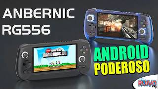 Novo Anbernic RG556 com 8GB de RAM e CPU T820! - YouTube