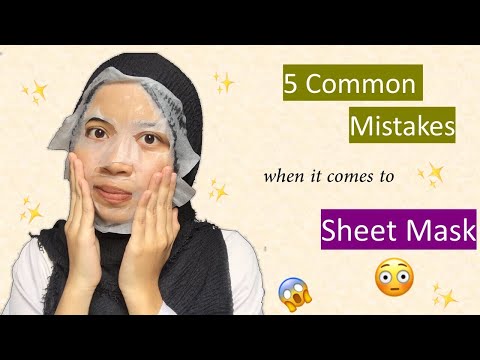 5 Sheet Mask Mistakes I Wish I Didnt Do!  @maisarahmahmud8639