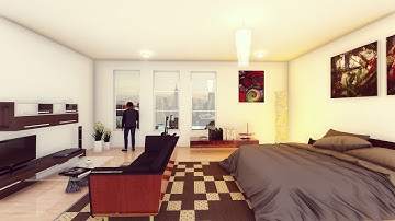 Lumion 6 Rendering Tutorials #1 - Bedroom