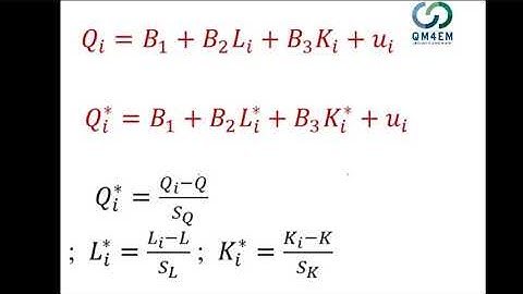 Regression on Standardized Variables (Using Eviews)