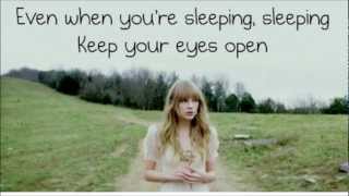 Taylor Swift - Eyes Open Lyrics Video (The Hunger Games Soundtrack)