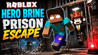 ROBLOX HERO BRINE PRISON ESCAPE 😎🤩🐼