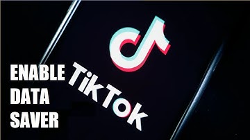 How to enable data Saver on TikTok