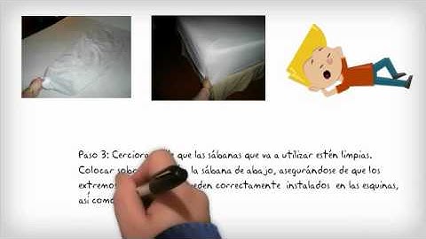 INSTRUCTIVO PARA TENDER UNA CAMA