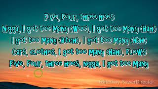 Tyga-Too many(Lyrics)