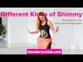 Different Kinds of Belly Dance Shimmies - Tips from the Iana Dance Club