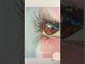 Realistic eye drawing with oil pastel🎨💞#eyedrawing #realistic #realisticdrawing #oilpasteldrawing