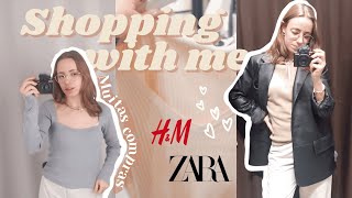 Come shopping with me | Saldos Edition | H&M, Zara, Stradivarius | Vlog & Try-on haul