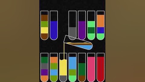 Water sort puzzle game Level 451
