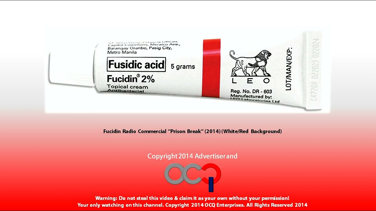 Fucidin Radio Commercial ''Prison Break'' (2014)