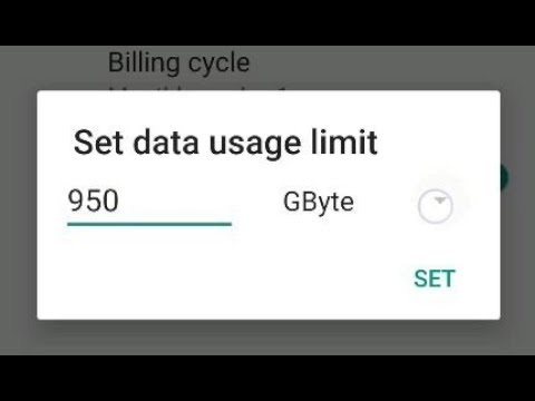 How to limit your mobile data usage on Android Oreo 8.0 & 8.1 phones